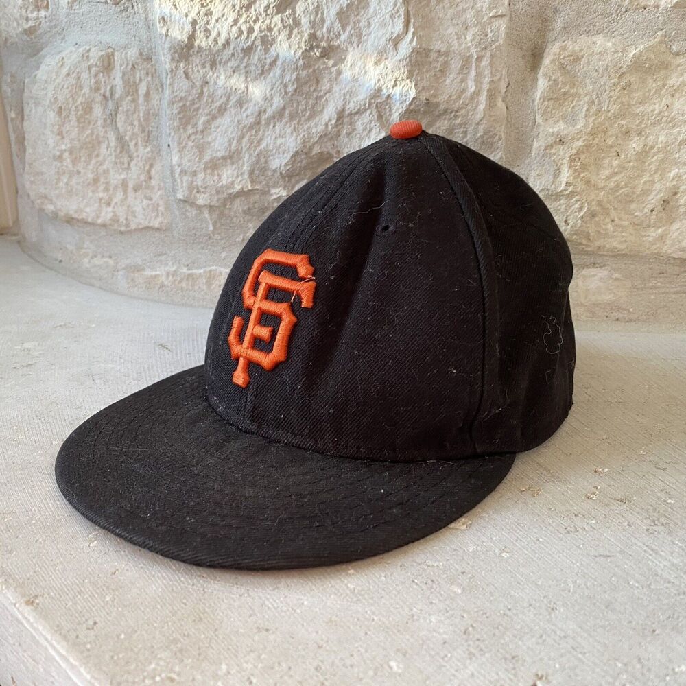 San Francisco Giants New Era 59fifty 7 1/2 Fitted Cap 59.6cm MLB Orange Black